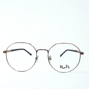 Marco ovalado metálico